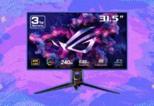 ASUS ROG Swift OLED 32palcový herní monitor: sleva 400 USD na Amazonu